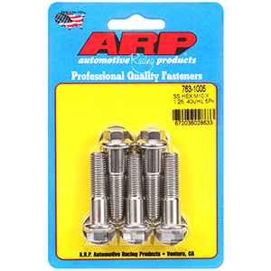 ARP 763-1005 M10 x 1.25 x 40 hex SS bolts