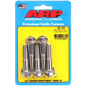 ARP 763-1006 M10 x 1.25 x 45 hex SS bolts