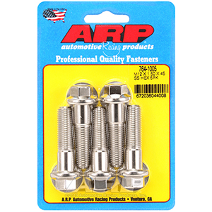 ARP 764-1005 M12 x 1.50 x 45 hex SS bolts