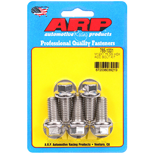 ARP 765-1001 M12 x 1.75 x 25 hex SS bolts