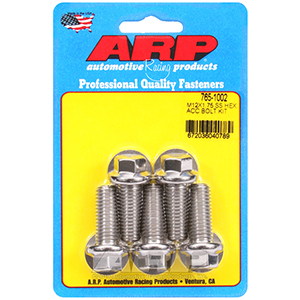 ARP 765-1002 M12 x 1.75 x 30 hex SS bolts
