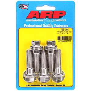 ARP 765-1004 M12 x 1.75 x 40 hex SS bolts