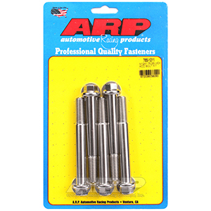ARP 765-1011 M12 x 1.75 x 100 hex SS bolts