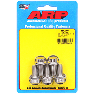 ARP 772-1001 M10 x 1.50 x 20 12pt SS bolts