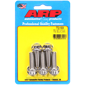 ARP 772-1003 M10 x 1.50 x 30 12pt SS bolts