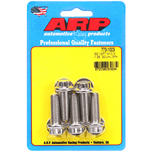 ARP 773-1003 M10 x 1.25 x 30 12pt SS bolts