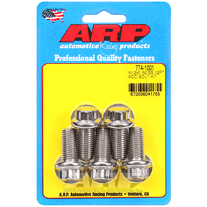 ARP 774-1001 M12 x 1.50 x 25 12pt SS bolts