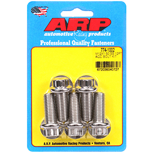 ARP 774-1002 M12 x 1.50 x 30 12pt SS bolts