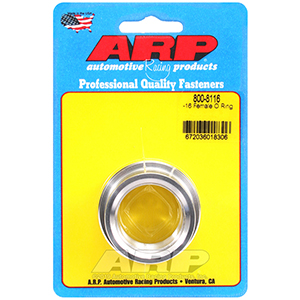ARP 800-8116 -16 female O ring aluminum weld bung