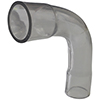 ATL Flex Elbow, Clear, 1-1/4 Id.