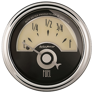 AutoMeter 1104 Cruiser AD Electric 2-1/16" Air-Core Fuel Level Gauge, 0-90 Ohms