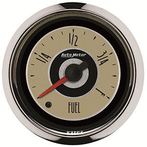 AutoMeter 1109 Cruiser Electric 2-1/16" Digital Stepper Motor Fuel Level Gauge, Programmable 0-280 Ohms