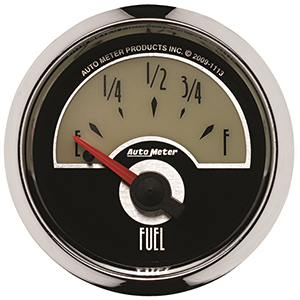AutoMeter 1113 Cruiser Electric 2-1/16" Air-Core Fuel Level Gauge, 0-90 Ohms