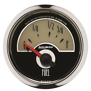 AutoMeter 1115 Cruiser Electric 2-1/16" Air-Core Fuel Level Gauge, 73-10 Ohms
