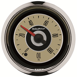 AutoMeter 1153 Cruiser Electric 2-1/16" Digital Stepper Motor Oil Pressure Gauge, 0-100 PSI