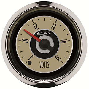 AutoMeter 1183 Cruiser Electric 2-1/16" Digital Stepper Motor Voltmeter Gauge, 8-18V