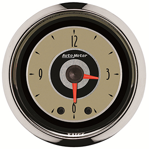 AutoMeter 1185 Cruiser Electric 2-1/16" Digital Stepper Motor 12 Hour Clock Gauge