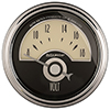 AutoMeter 1191 Cruiser AD Electric 2-1/16" Air-Core Voltmeter Gauge, 8-18V