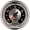 AutoMeter 1209 American Muscle 2-1/16" Fuel Level Gauge, Programmable 0-280 Ohms Electrical
