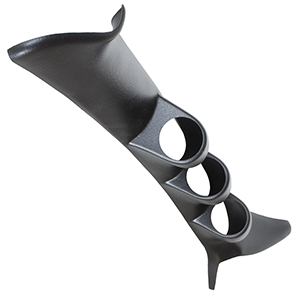 AutoMeter Gauge Mount, A-Pillar, Full, Triple, 2 1/16", Pontiac Grand Prix 97-03