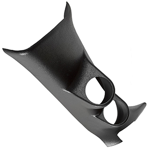 AutoMeter Gauge Mount, A-Pillar, Full, Dual, 2 1/16", Challenger 08-13