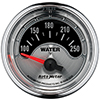 AutoMeter 1236 American Muscle 2-1/16" Water Temperature Gauge, 100-250 f Electrical