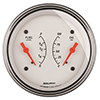 AutoMeter 1313 Arctic White 3-3/8" Air-Core Dual Gauge, 240-33 Ohms Electrical
