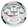 AutoMeter 1337-00408 Chevy Vintage Electric 2-1/16" Air-Core Water Temperature Gauge, 100-250 f