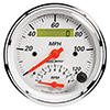 AutoMeter 1381 Arctic White 3-3/8