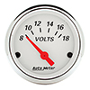 AutoMeter 1391 Arctic White 2-1/16
