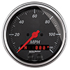 AutoMeter 1449 Designer Black Electric 3-3/8" Air-Core GPS Speedometer Gauge, 0-120 Mph