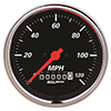 AutoMeter 1479 Designer Black Electric 3-3/8" Air-Core Speedometer Gauge, 0-120 MPH