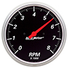 AutoMeter 1499 Designer Black Electric 5" Air-Core In-Dash Tachometer Gauge, 0-8,000  RPM
