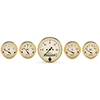 AutoMeter 1502 Golden Oldies 3-1/8" & 2-1/16" 5pc Gauge Kit Electric