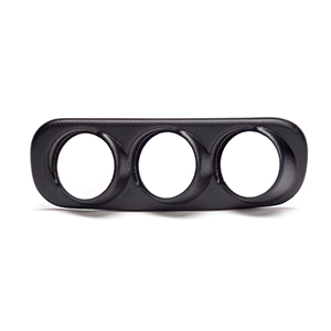 AutoMeter Gauge Mount, Dash Console Bezel, Triple, 2 1/16", Dodge Ram 03-05