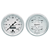 AutoMeter 1603 Old Tyme White 5" Quad & Speedometer 2pc. Gauge Kit, 240-33 Ohms Electric