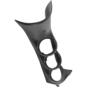 AutoMeter Gauge Mount, A-Pillar w/spkr, Full, Triple, 2 1/16", Silverado/Sierra 07.5-13