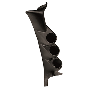 AutoMeter Gauge Mount, A-Pillar, Full, Triple, 2 1/16", Ford Super Duty 99-07