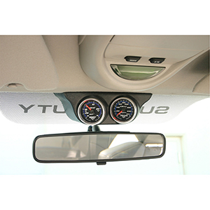 AutoMeter Gauge Mount, Overhead Console, Dual, 2 1/16", Ram 03-08/Super Duty 99-04