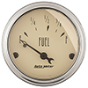AutoMeter 1816 Antique Beige 2-1/16" Fuel Level Gauge, 73-10 Ohms Electrical