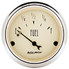 AutoMeter 1818 Antique Beige 2-1/16" Fuel Level Gauge, 0-30 Ohms Electrical