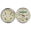 AutoMeter 1820 Antique Beige 3-3/8" Air-Core 2pc Gauge Kit, 240-33 Ohms Electrical