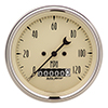 AutoMeter 1879 Antique Beige 3-3/8" Air-Core Speedometer Gauge, 0-120 MPH Electrical
