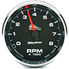 AutoMeter 19306 Pro-Cycle 2-5/8" Air-Core Tachometer Gauge, 0-8,000  RPM, Black