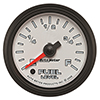AutoMeter 19509 Pro-Cycle 2-1/16" Digital Stepper Motor Fuel Level Gauge, Programmable 0-280 Ohms, White
