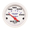AutoMeter Gauge, Water Temp, 2 1/16", 100-250ºF, Electric, Marine White