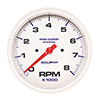 AutoMeter Gauge, Tachometer, 5", 8k  RPM, Marine White