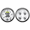 AutoMeter 2008 Prestige Pearl 5" Air-Core Quad & Tachometer/Speedometer 2pc. Gauge Kit, 240-33 Ohms Electric