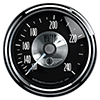 AutoMeter 2033 Prestige Black Diamond 2-1/16" Air-Core Water Temperature Gauge, 120-240 F Mechanical