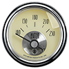 AutoMeter 2037 Prestige Antique Ivory 2-1/16" Air-Core Water Temperature Gauge, 100-250 F Electric